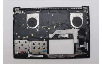 Lenovo 5M11P68302 C-Cover with keyboard, Danish, Black, Backlight, UK