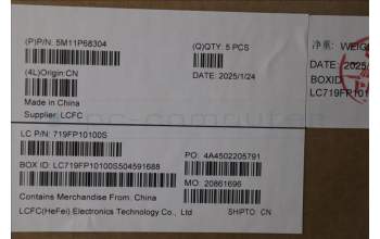 Lenovo 5M11P68304 MECH_ASM BL KB NP BK DEN PMX