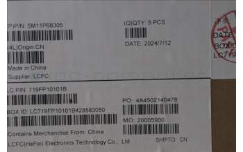 Lenovo 5M11P68305 MECH_ASM BL KB NP BK ENG CHY