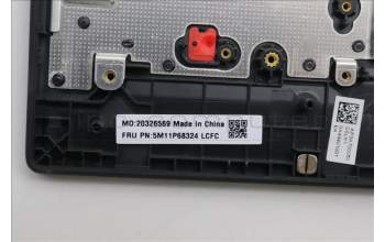 Lenovo 5M11P68324 C-Cover with keyboard, Greek, Black, Backlight, US