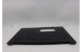 Lenovo 5M11P68335 C-Cover with keyboard,Italian,Black,Backlight