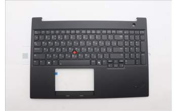 Lenovo 5M11P68357 C-Cover with keyboard, Russian, Black, Backlight, US