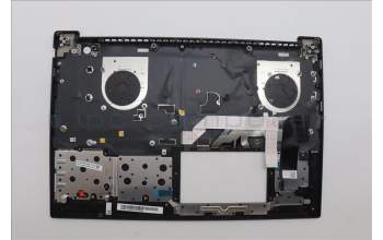 Lenovo 5M11P68357 C-Cover with keyboard, Russian, Black, Backlight, US