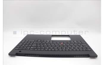 Lenovo 5M11P68378 C-Cover with keyboard, Turkish, Black, Backlight, UK
