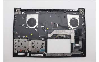 Lenovo 5M11P68410 C-Cover with keyboard, Belgian, Black, Backlight, WWAN, SIM, UK