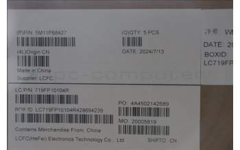 Lenovo 5M11P68427 MECH_ASM BL KB NP BK WW ENG CHY