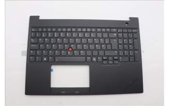 Lenovo 5M11P68798 C-Cover with keyboard, Norwegian, Black, Backlight, WWAN, SIM, UK