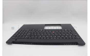 Lenovo 5M11P68809 C-Cover with keyboard, Portuguese, Black, Backlight, WWAN, SIM, UK
