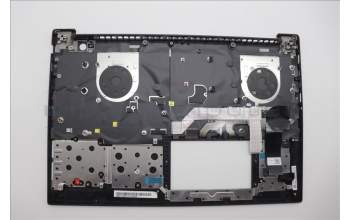 Lenovo 5M11P68821 C-Cover with keyboard, Slovenian, Black, Backlight, WWAN, SIM, UK