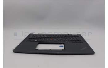 Lenovo 5M11P69077 C-Cover with keyboard, French, Grey, Backlight, WWAN, US