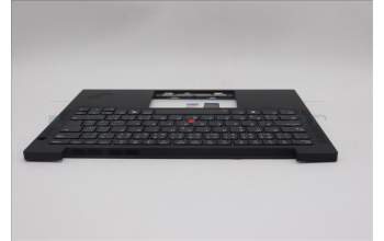 Lenovo 5M11P69394 C-Cover with keyboard, Czech Slovakian, Black, Backlight, UK