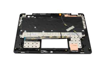 5M11P77447 Original Lenovo Tastatur inkl. Topcase DE (deutsch) anthrazit/schwarz mit Backlight (WLAN)