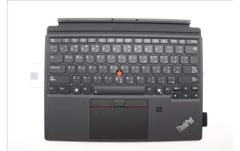 Lenovo 5M11P78559 Keyboard External,Arabic,Backlight,w/Fingerprint Reader,w/Pen Holder,AI Copilot+CS24 Hot Key
