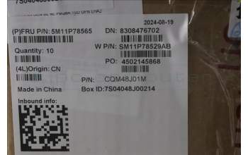 Lenovo 5M11P78565 Keyboard External,Danish,Backlight,w/Fingerprint Reader,w/Pen Holder,AI Copilot+CS24 Hot Key