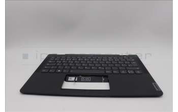 Lenovo 5M11P87781 C-Cover with keyboard, German, Black, Backlight, WLAN, UK