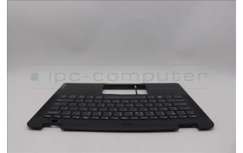 Lenovo 5M11P87851 C-Cover with keyboard, US English Euro, Black, Backlight, WLAN, US
