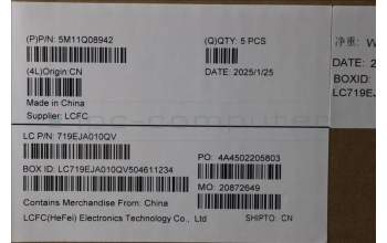 Lenovo 5M11Q08942 MECH_ASM FRU KB CCV UK SRX UK BK,T