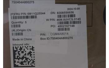 Lenovo 5M11Q25544 C-Cover with keyboard, Arabic, Black, WLAN, US