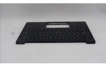 Lenovo 5M11Q25553 C-Cover with keyboard, US English Euro, Black, WLAN, US