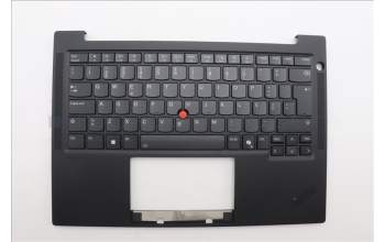Lenovo 5M11Q25568 C-Cover with keyboard, Portuguese, Black, WLAN, UK