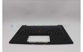 Lenovo 5M11Q25568 C-Cover with keyboard, Portuguese, Black, WLAN, UK