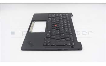 Lenovo 5M11Q25576 C-Cover with keyboard, UK English, Black, WLAN, UK
