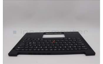 Lenovo 5M11Q25602 C-Cover with keyboard, Nordic, Black, WLAN, UK