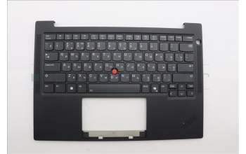 Lenovo 5M11Q25604 C-Cover with keyboard, Russian, Black, WLAN, US