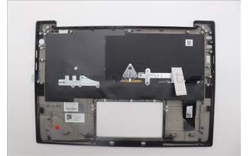 Lenovo 5M11Q25661 C-Cover with keyboard, German, Black, WLAN, UK