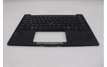 Lenovo 5M11Q25661 C-Cover with keyboard, German, Black, WLAN, UK