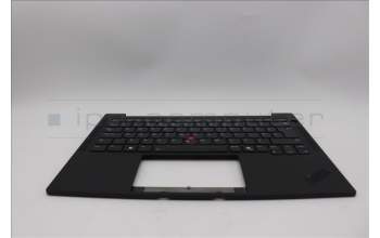 Lenovo 5M11Q25681 C-Cover with keyboard, UK English, Black, WLAN, UK