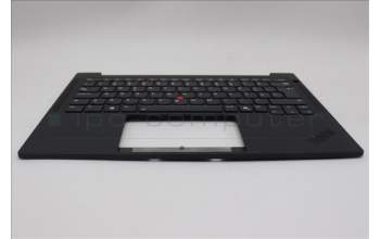 Lenovo 5M11Q25708 C-Cover with keyboard, Portuguese, Black, WWAN, UK