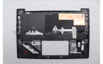 Lenovo 5M11Q25725 C-Cover with keyboard, Danish, Black, WWAN, UK