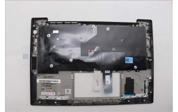 Lenovo 5M11Q54040 C-Cover with keyboard, Czech Slovakian, Black, Backlight, WWAN, UK