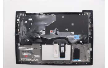 Lenovo 5M11Q54115 C-Cover with keyboard, Hebrew, Black, Backlight, WWAN, US