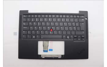 Lenovo 5M11Q54172 C-Cover with keyboard, Norwegian, Black, Backlight, WWAN, UK