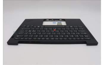 Lenovo 5M11Q54181 C-Cover with keyboard, Nordic, Black, Backlight, WWAN, UK