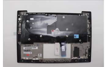 Lenovo 5M11Q54256 C-Cover with keyboard, Turkish, Black, Backlight, WWAN, UK