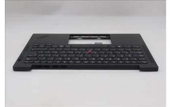 Lenovo 5M11Q54642 C-Cover with keyboard, Spanish LA, Black, Backlight, UK