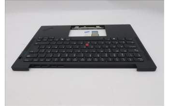 Lenovo 5M11Q54700 C-Cover with keyboard, Swedish/Finnish, Black, Backlight, UK