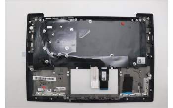 Lenovo 5M11Q54860 C-Cover with keyboard, US English Euro, Black, Backlight, US