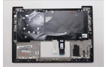 Lenovo 5M11Q55010 C-Cover with keyboard, Swedish/Finnish, Black, Backlight, UK