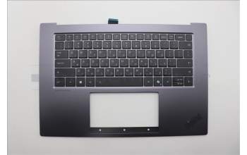 Lenovo 5M11Q55145 C-Cover with keyboard, Hebrew, FingerPrint Reader, US