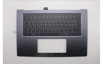 Lenovo 5M11Q55195 C-Cover with keyboard, Danish, FingerPrint Reader, UK