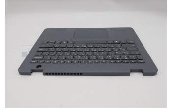 Lenovo 5M11Q55213 C-Cover with keyboard, Arabic, Luna Grey, Non-Backlight, No World Face Camera, US