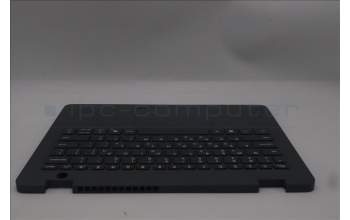 Lenovo 5M11Q55233 C-Cover with keyboard, Greek, Luna Grey, Non-Backlight, No World Face Camera, US