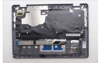 Lenovo 5M11Q55264 C-Cover with keyboard, UK English, Luna Grey, Non-Backlight, No World Face Camera, UK