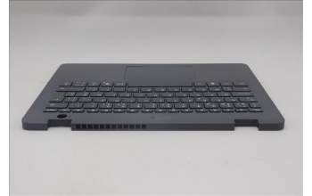 Lenovo 5M11Q55271 C-Cover with keyboard, Belgian, Luna Grey, Non-Backlight, World Face Camera, UK