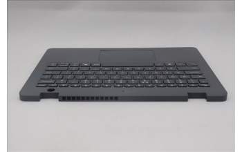 Lenovo 5M11Q55278 C-Cover with keyboard, US English Euro, Luna Grey, Non-Backlight, World Face Camera, US