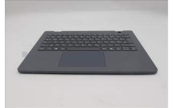 Lenovo 5M11Q55284 C-Cover with keyboard, German, Luna Grey, Non-Backlight, World Face Camera, UK